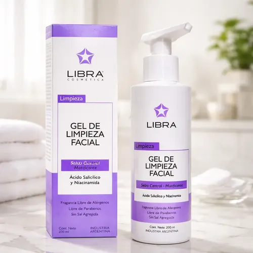 Gel Limpieza Facial Piel Grasa Niacinamida X 200 Ml Libra