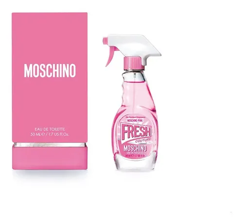 Moschino Fresh Couture Pink EDT Frutal Floral Amaderado 50ml Mujer