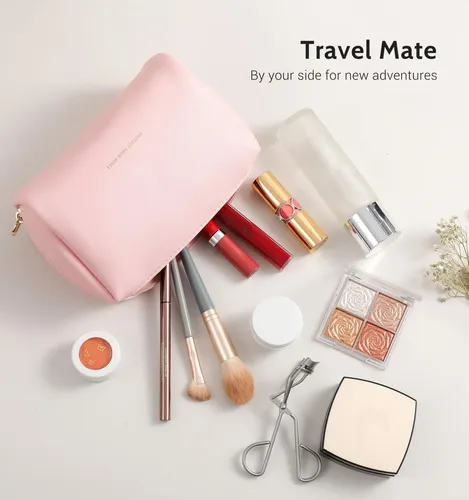 Bolsa De Maquillaje De Viaje Aveniee Toiletry De Piel Vegana