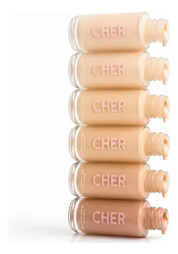 Base Liquida Cher Dieciocho Sarcastic Radiant Foundation 425 Golden Macchiato