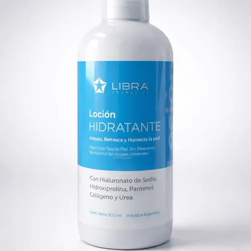 Libra Locion Tonica Hidratante Refresca Humecta 500ml