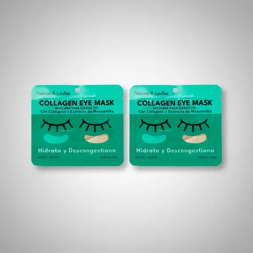 Parches Mascara Para Ojeras Con Colageno Y Oro T&l