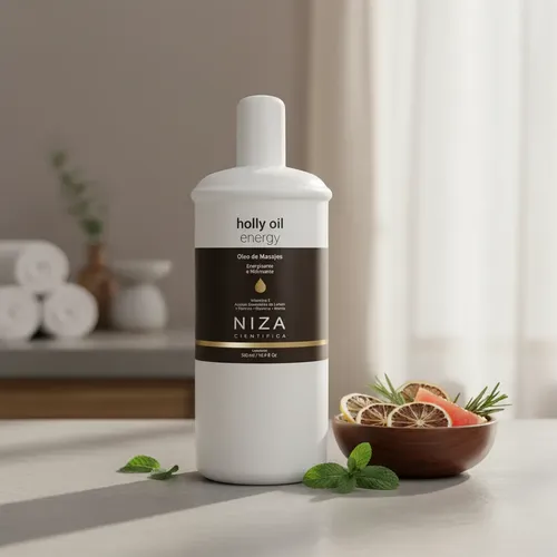 Oleo De Masajes Corporal Energy Niza Holly Oil 500 Ml