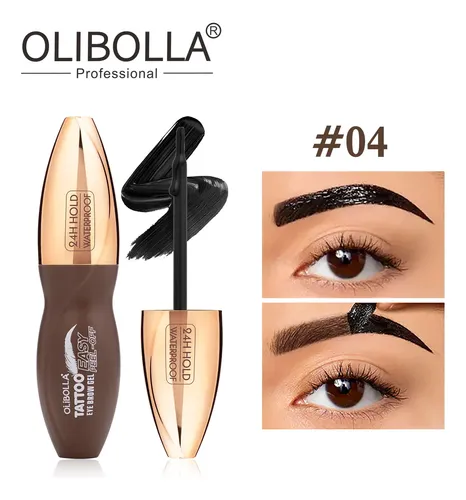 Gel Tint Cejas Efecto Tatuaje Larga Duración 4 Color Shades