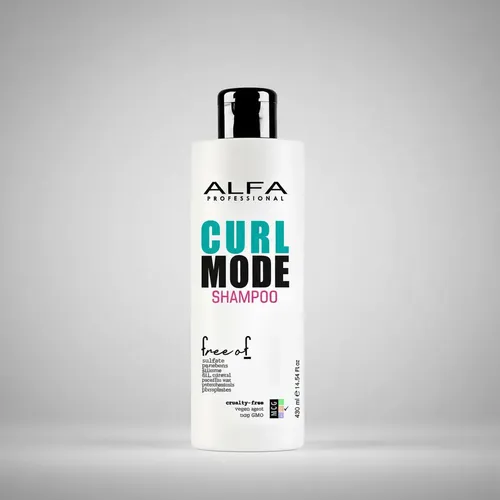 Alfa Shampoo Curl Mode Curly Girl Rulos Ondas Crspos 430ml