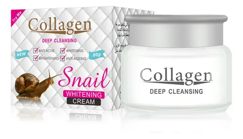 Crema Facial Facial, 80 G, Crema De Caracol, Colágeno