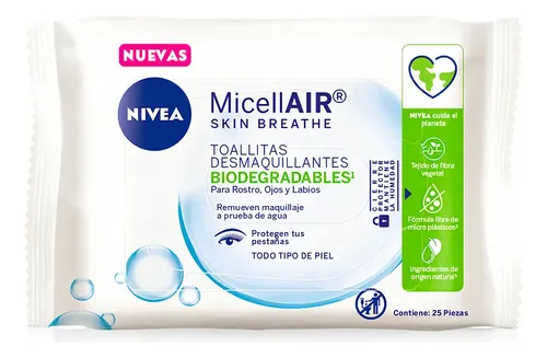 Desmaquillante Toallitas Nivea Micellair 4 En 1