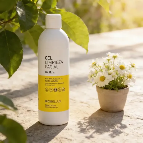 Gel Limpieza Facial Piel Mixta Manzanilla Biobellus 300ml