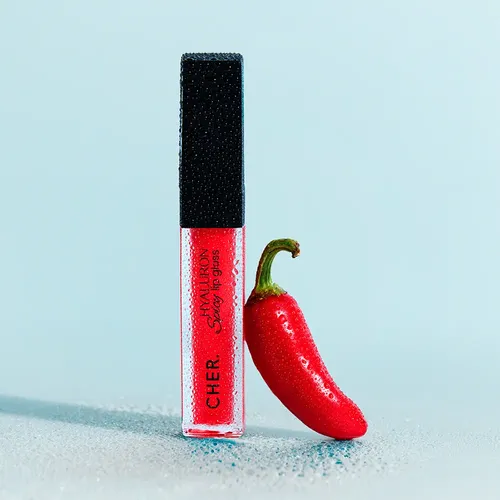 Brillo Labial Voluminizador Cher Hyaluron Lip Gloss Spicy