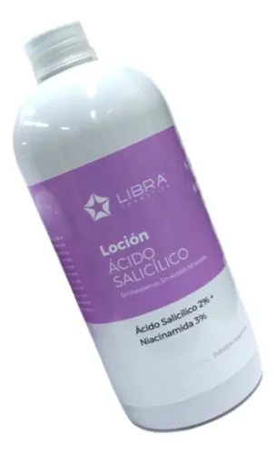 Locion Acido Salicillico 2% Niacinamida 3% 250ml Libra Local