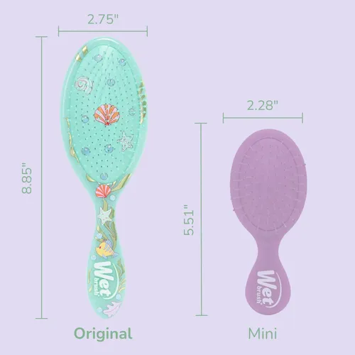 Cepillo Para El Cabello, Cepillo Húmedo Disney Princess Arie