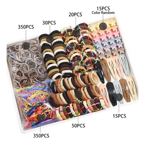 1.705 Cinturones Elásticos Para Mini Anillos Para El Cabello