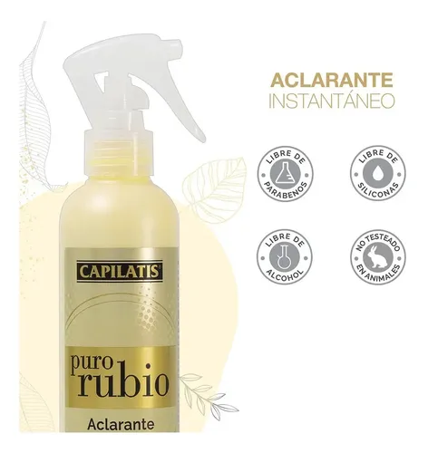 Set Capilatis  Puro Rubio – Shampoo + Acondicionador + Spary