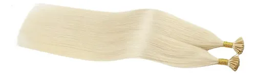 Peluca Voluminosa Brasileña De 50 G Y 50 Cm, Oro Blanco #60