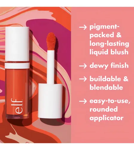 Elf Camo Liquid Blush Tono Del Maquillaje Lilac