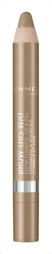 Lápiz Delineador De Cejas Rimmel Brow Pomade