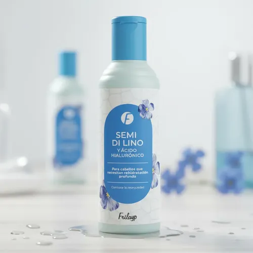 Shampoo Frilayp Semi Lino Y Acido Hialuronico X370ml