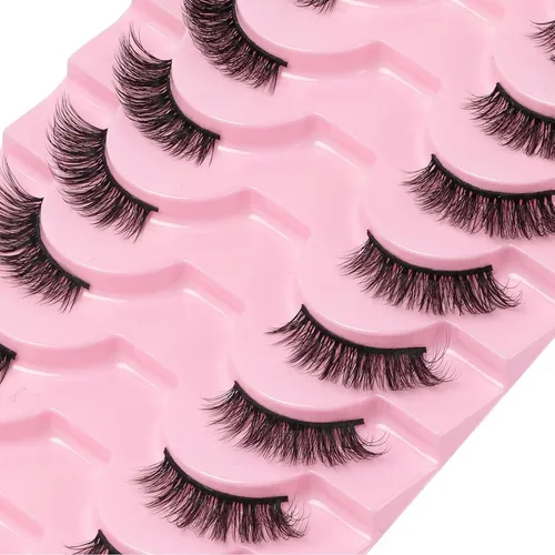 Pestañas Postizas Half B02 Cotton Band Ahrikiss 6-10 Mm