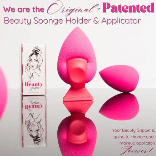 Tammy Taylor Soporte Esponja Maquillaje Silicona Rosa