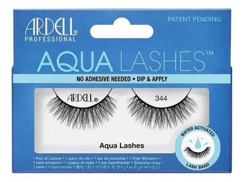 Pestañas Postizas Naturales Ardell Aqua Lashes 344 Fáciles Aplicación
