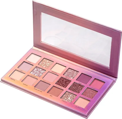 Ruby Rose Soft Nude paleta de sombras ojos rosa claro
