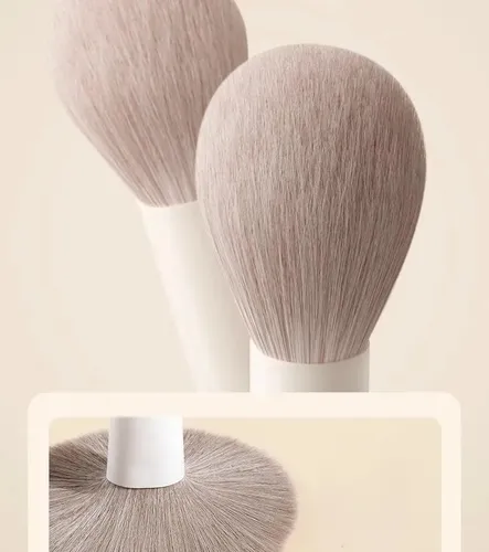 Set De 7 Brochas De Maquillaje En Polvo, Rubor Y Sombra De O