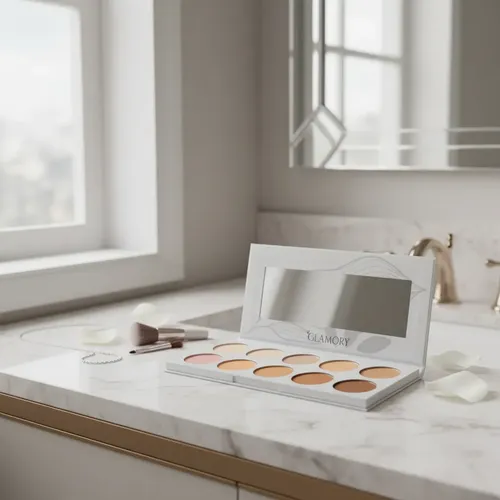 Paleta De 10 Correctores Cremosos Acabado Natural Glamory