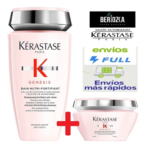 Kit Kerastase Genesis Shampoo250+ Mascarilla Renforçateur200