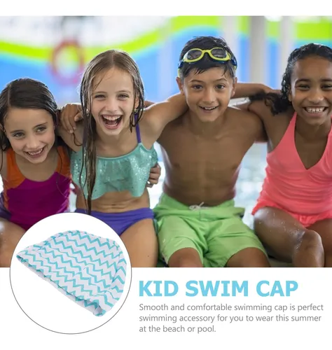 Gorro De Natación Impermeable Para Niños, Baño Y Piscina