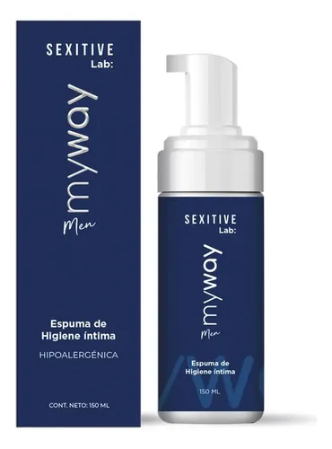 Espuma Higiene Intima Pene Para Hombres Piel Sensible