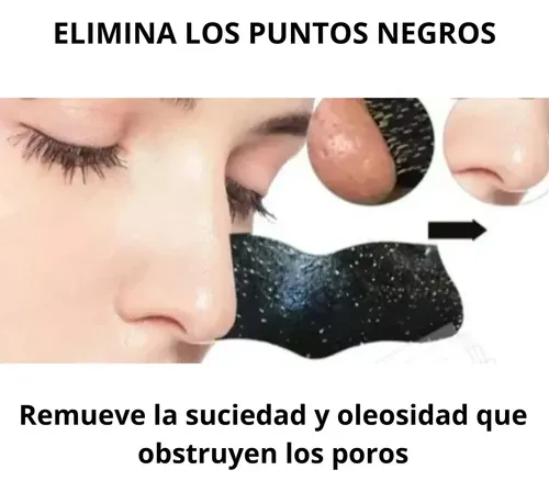 6 Banditas Tiras Removedoras Elimina Puntos Negros