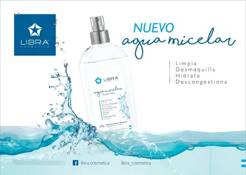 Agua Micelar Libra Cosmetica X 500ml