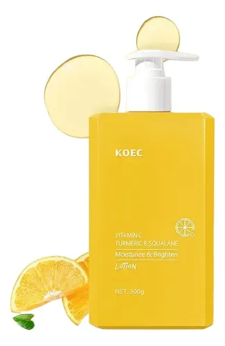 Loción Corporal Hidratante E Iluminadora Koec Turmeric Vc 30