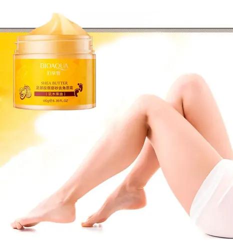Icrema Exfoliante Pies Bioaqua 180g Hidratante Removedora