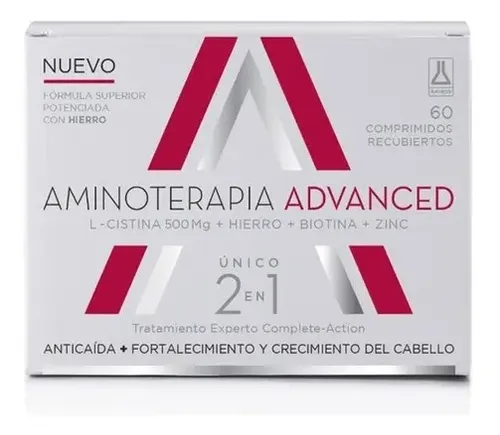Anticaída Fortalecimiento Capilar Aminoterapia Advanced 60c