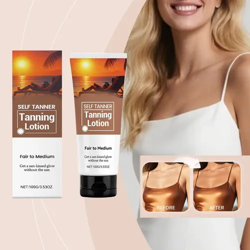 Crema Corporal Bronceadora La Loción Bronceadora Hidratante
