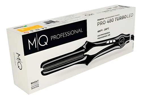 Planchita De Pelo Alisado Mq Professional Mq 480 Turbo