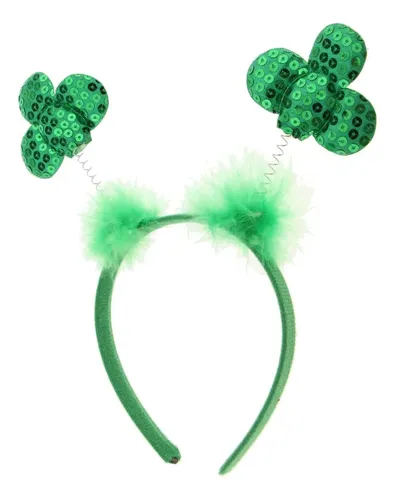 Diadema De Color Para Día De San Patricio Hoja De Oca