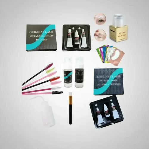 Kit Laminado Y Tinte De Cejas Y Pestañas Original Lash
