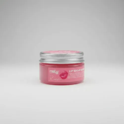 Exfoliante Labios Balsamo Labial Mely Lip Sugar Scrub Rose