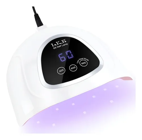 Lámpara Uv Led Para Uñas Lke 72w Con Pantalla Táctil