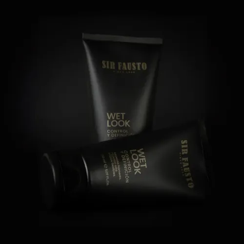 Gel Control Sir Fausto Wet Look Fijación Alta Pelo 150ml