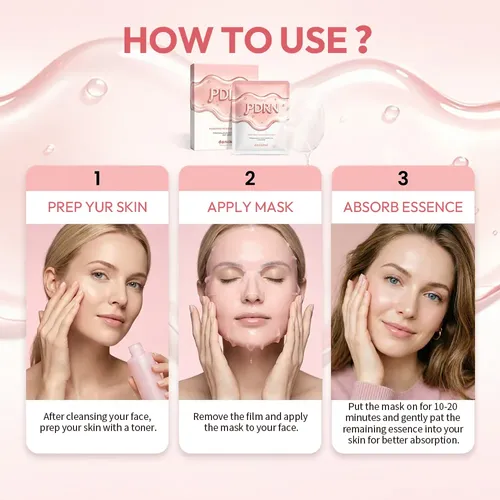 Mascarilla Facial Danchel Pdrn Pink Vita X10 Todo Tipo De Piel