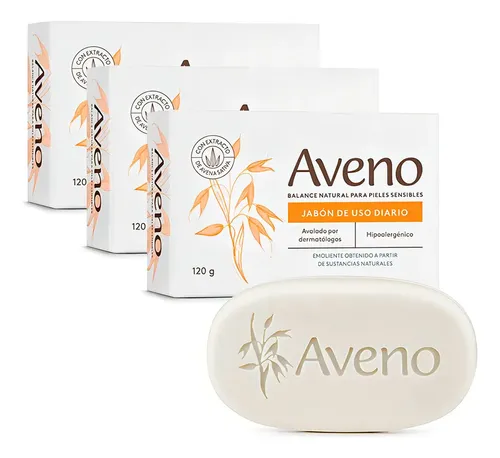 Kit Jabon Compuesto Aveno x3