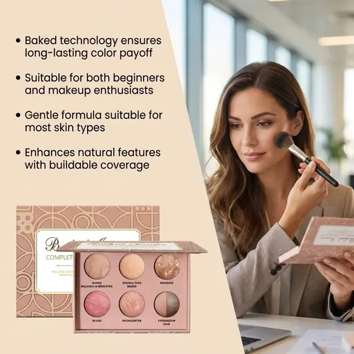Paleta De Maquillaje Multifuncional Todo En Uno, Fórmula ..