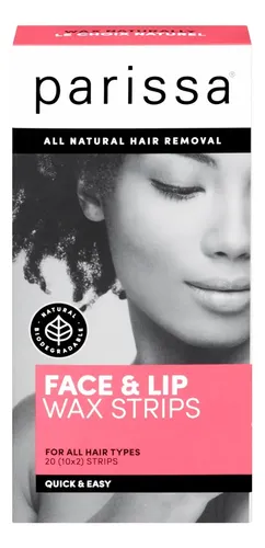 Kit De Tiras De Cera Parissa Para Rostro Y Labios Para Depil