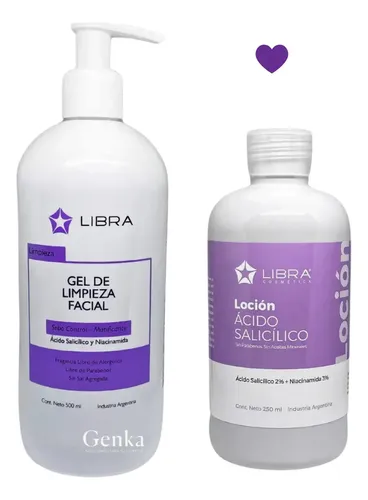 Kit Skincare Rutina Piel Grasa Gel Limpiez Loción Salicilico