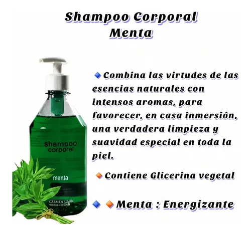 Jabon Liquido/shampoo Corporal 500ml Menta