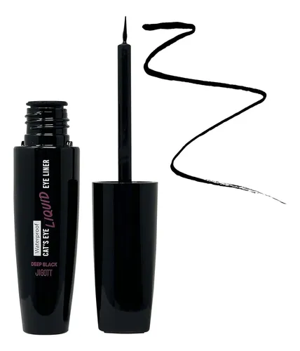 Delineador Líquido Waterproof Jigott Cats Eye 9g