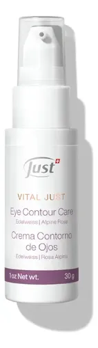 Crema Contorno De Ojos Just Vital 30g Antiarrugas Bolsas Oje